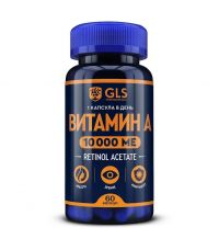 Gls витамин а капс. №60 (ДЖИ ЭЛ ЭС ФАРМАСЬЮТИКАЛС)