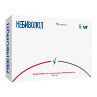 Небиволол 5мг таб. №56 (ИЗВАРИНО ФАРМА)