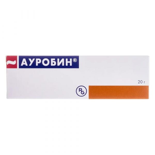 Ауробин 20г мазь рект. №1 туба (Gedeon richter plc.)