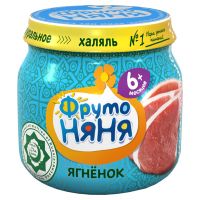 Фрутоняня пюре 80г ягненок (ПРОГРЕСС ОАО)