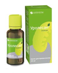 Уролесан 25мл капли д/пр.внутр. №1 фл.-кап. (ФАРМАСЬЮТИКЛ БАЛКАНС)