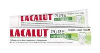 Lacalut (Лакалют) зубная паста пюр хербал 75мл (ДР ТАЙСС НАТУРВАРЕН)