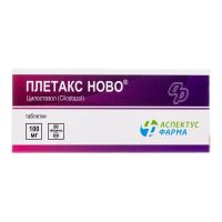 Плетакс ново 100мг таб. №60 (АСПЕКТУС ФАРМА)