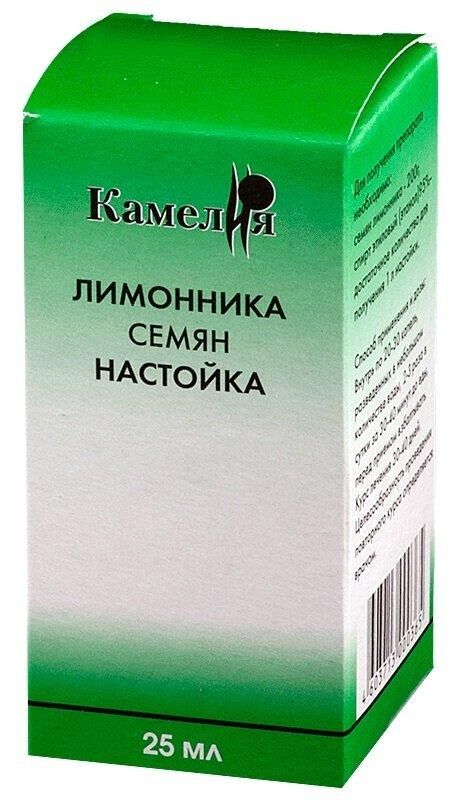 Лимонника семян 25мл настойка №1 фл. (Камелия нпп ооо)