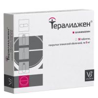Тералиджен 5мг таб.п/об.пл. №50 (ВАЛЕНТА)