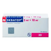 Экватор 5мг+10мг таб. №30 (ГЕДЕОН РИХТЕР)