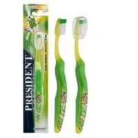 President (президент) зубная щетка детская кидс юниор 5-11 лет 624 (БЕТАФАРМА)