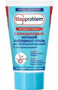 Стоппроблем гель-экспресс ночной для устранения прыщей 50мл (НИКОЛЬ)