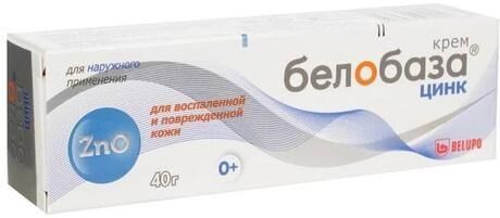 Белобаза цинк 40г крем д/пр.наружн. №1 туба (Belupo d.d.)
