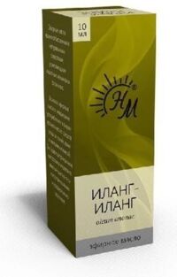 Масло иланг-иланг эфирное 10мл (НАТУРАЛЬНЫЕ КОСМЕТИЧЕСКИЕ МАСЛА ООО)