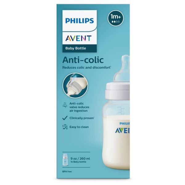 Avent (авент) бутылочка для кормления anti-colic 260мл №1 1+ мес. scy103/01 (Philips consumer lifestyle b.v.)