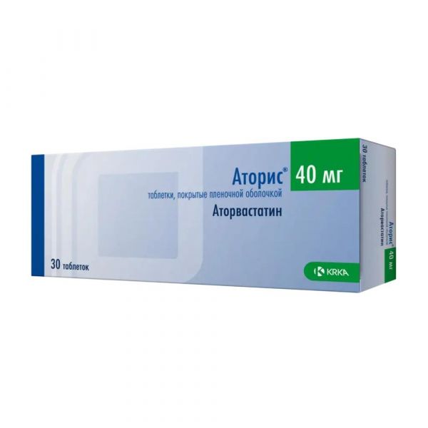 Аторис 40мг таб.п/об.пл. №30 (Krka d.d._3)