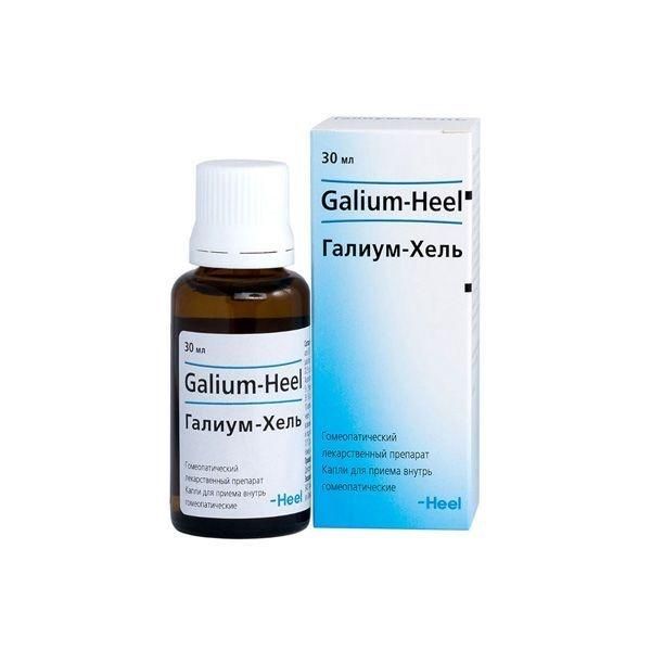 Галиум-хель 30мл капли д/пр.внутр.гомеоп. №1 фл.-кап. (Biologische heilmittel heel gmbh)