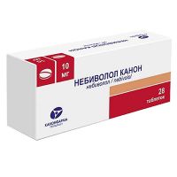 Небиволол 10мг таб. №28 (КАНОНФАРМА)