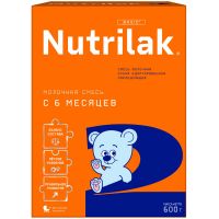Nutrilak  (нутрилак) молочная смесь 2 600г 6-12 мес. (ИНФАПРИМ)