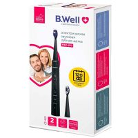 B.Well (Б.велл) зубная щетка электрическая med-870 звуковая черная (B.WELL SWISS AG)