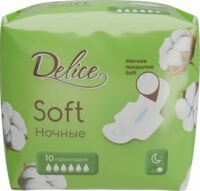 Delice (делис) прокладки ультра №10 найт софт (ONTEX CZ SRO)