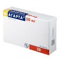 Агарта 50мг таб. №28 (ГЕДЕОН РИХТЕР)