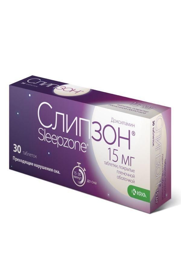 Слипзон 15мг таб.п/об.пл. №30 (Krka d.d._2)