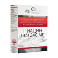 Ниацин (в3) таб. №40 (МИРРОЛЛА)