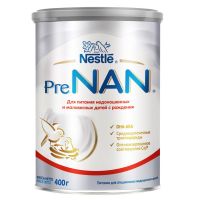 NAN (Нан) молочная смесь пре 400г с рождения (NESTLE NEDERLAND B.V.)
