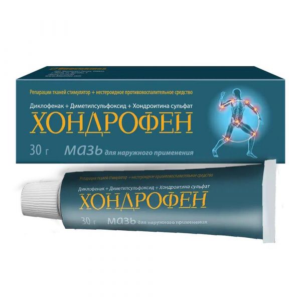 Хондрофен 30г мазь д/пр.наружн. №1 туба (Биосинтез пао)