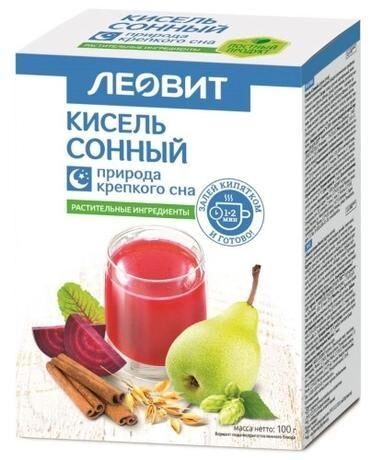 Леовит кисель сонный 20г №5 пак. (Леовит нутрио ооо)