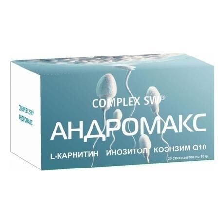 Андромакс комплекс св 10г порошок №30 пак. (Ростовская фармацевтическая фабрика ооо)