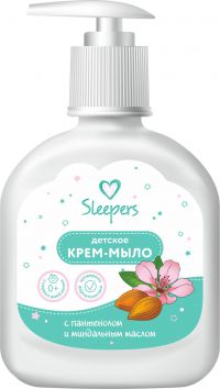 Sleepers (Слиперс) крем-мыло детское с пантенолом и минд.маслом 280мл (АВАНТА ОАО)
