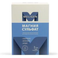 Магния сульфат 25г пор.д/р-ра д/пр.внутр. №3 пак. (МЕЛИГЕН ФП)