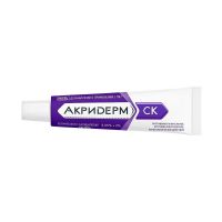 Акридерм ск 15г мазь №1 туба (АКРИХИН)