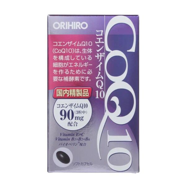 Орихиро коэнзим q10 с витаминами капс. №90 (Orihiro plantdew co. ltd)