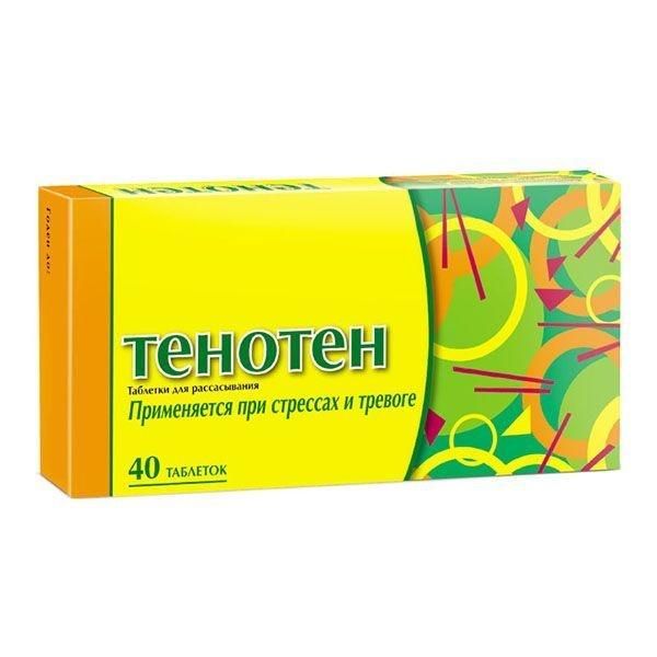 Тенотен таб.д/рассас. №40 (Материа медика холдинг нпф ооо)