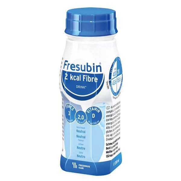 Фрезубин напиток 2 ккал 200мл №4 бут.  с пищевыми волокнами нейтральн. вкус (Fresenius kabi deutschland gmbh)