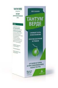 Тантум верде 0,15% 500мл р-р д/пр.местн. №1 фл.стак.мерн. (АНДЖЕЛИНИ)