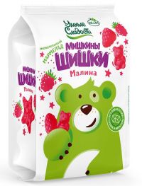 Умные сладости мармелад мишкины шишки 150 малина (КОРПОРАЦИЯ ДИ ЭНД ДИ)
