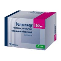 Вальсакор 160мг таб.п/об.пл. №90 (КРКА)