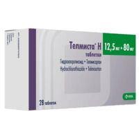 Телмиста н 12,5мг+80мг таб. №28 (КРКА)