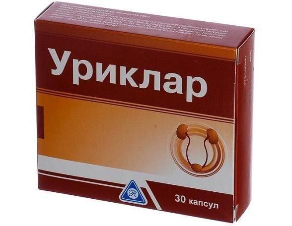 Уриклар 430мг капс. №30 (Adipharm ead)