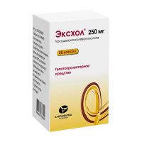 Эксхол 250мг капс. №50 (КАНОНФАРМА)