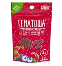 Гематоша гематоген таб.жев. №10 вишня с 3 лет (ВНЕШТОРГ ФАРМА)