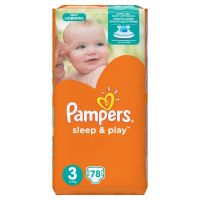 Pampers (Памперс) подгузники sleep&play 3 № 78 миди 4-9кг (ПРОКТЕР ЭНД ГЕМБЛ)