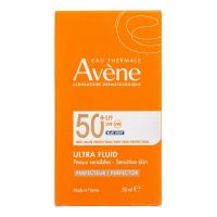 Avene (авен) солнцезащитный флюид-перфектор 50мл spf50+ (ПЬЕР ФАБР)