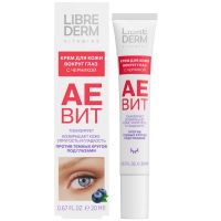 Libriderm (либридерм) аевит 20мл крем против отеков вокруг глаз черника (ЗЕЛДИС)