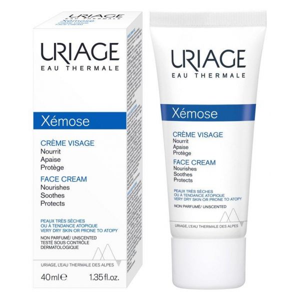 Uriage (урьяж) ксемоз крем для лица 40мл 2052 4865 (Dermatologiques d’uriage laboratoires)
