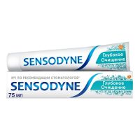 Sensodyne (Сенсодин) зубная паста глубокое очищение 75г (ГЛАКСО)