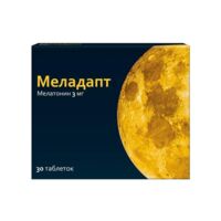 Меладапт 3мг таб.п/об.пл. №30 (АТОЛЛ)