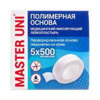 Лейкопластырь мастер юни 5*500см полим.осн. (ХЕЛСЛАБ ООО)