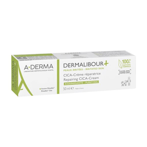 A-derma (а-дерма) дермалибур+цика восстанавливающий крем 50мл 4291 (Pierre fabre dermo-cosmetique)