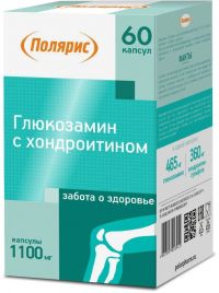 Глюкозамин с хондроитином капс. №60 (ПОЛЯРИС ООО)